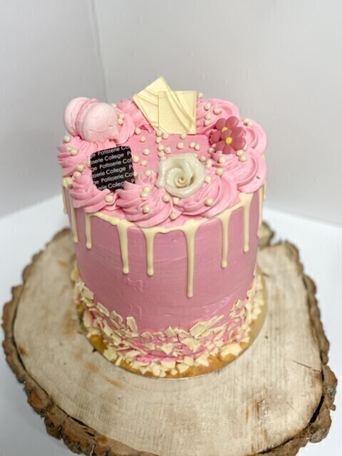 Dripcake roze