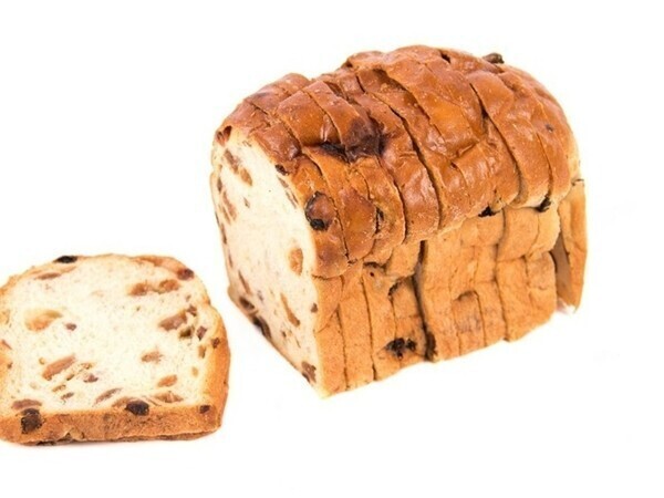 Rozijnenbrood half