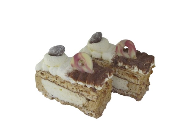 Hazelnoot schuim stuk